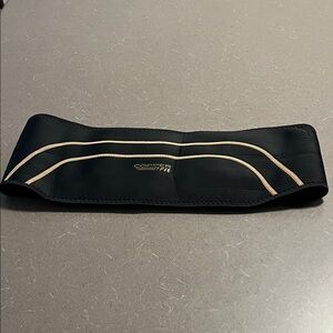 Copper Fit Black Waist/Back Support Band with Gold Trim